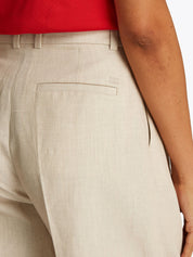 Shorts Relaxed Fit mit Bundfalten - ACI-BEIGE - Beige
