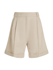 Shorts Relaxed Fit mit Bundfalten - ACI-BEIGE - Beige
