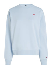 Sweatshirt aus Baumwolle - C1O-BLUE - Blau