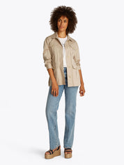 Übergangsjacke aus Baumwolle - RBT-KHAKI - Khaki