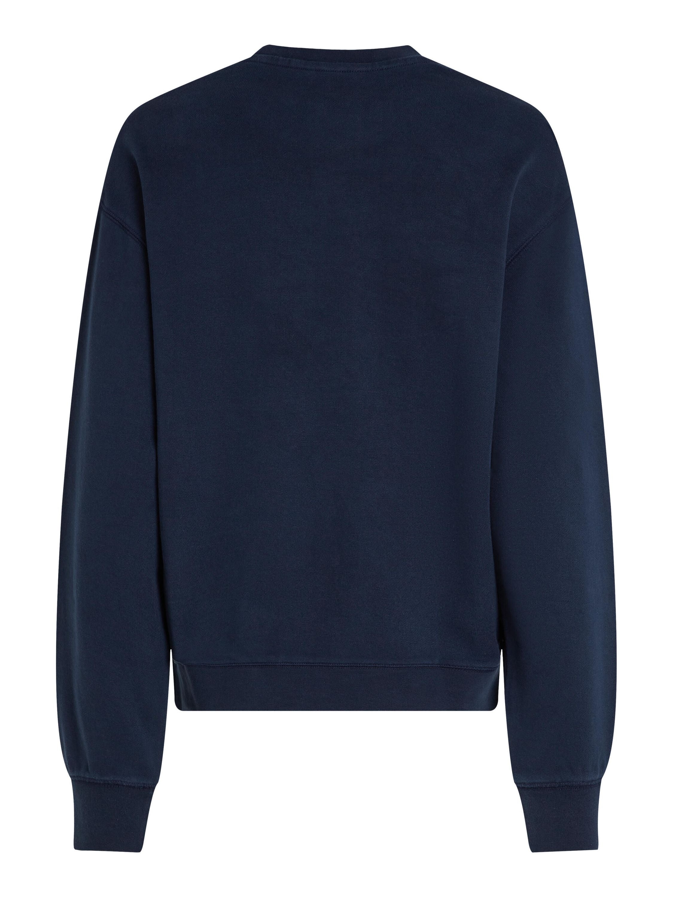 Sweatshirt aus Baumwolle - C1G-BLUE - Blau