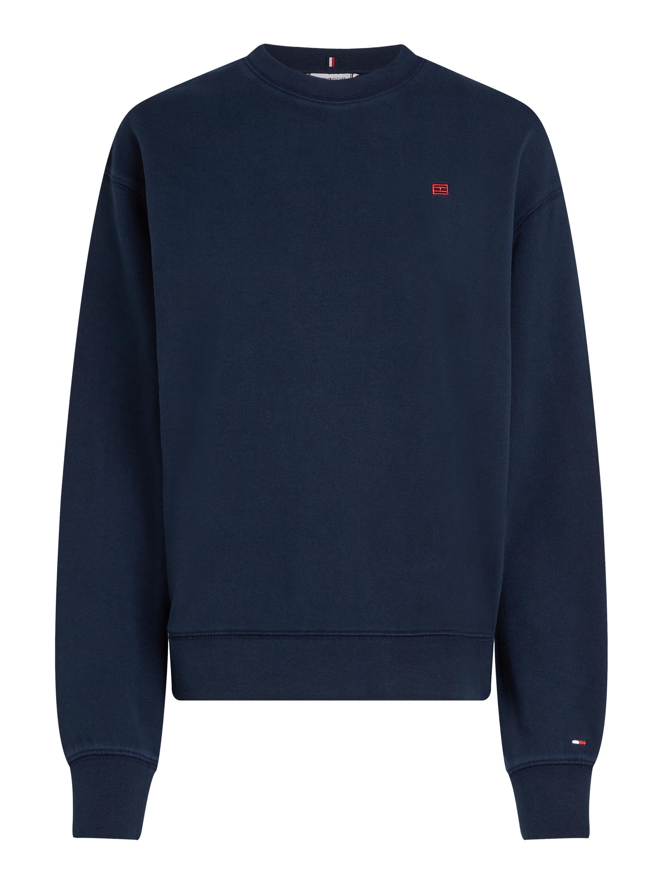 Sweatshirt aus Baumwolle - C1G-BLUE - Blau