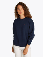 Sweatshirt aus Baumwolle - C1G-BLUE - Blau