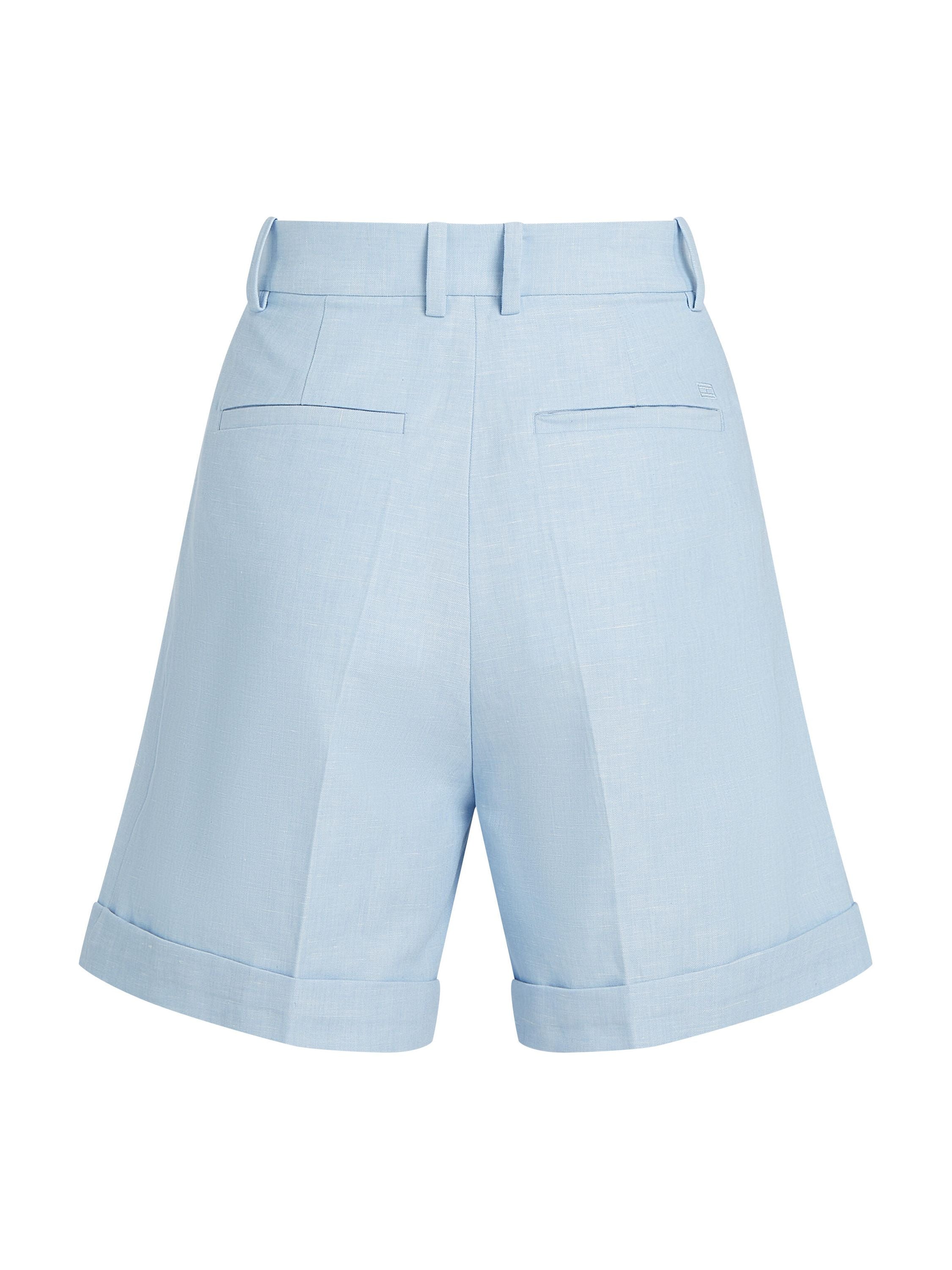 Shorts Relaxed Fit mit Bundfalten - C1O-BLUE - Blau