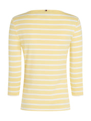 Langarmshirt aus Baumwolle - 0FR-YELLOW - Gelb