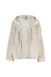 Parka kurz mit Kapuze - Z00-YELLOW - Beige