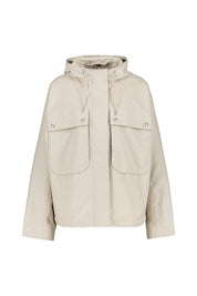 Parka kurz mit Kapuze - Z00-YELLOW - Beige