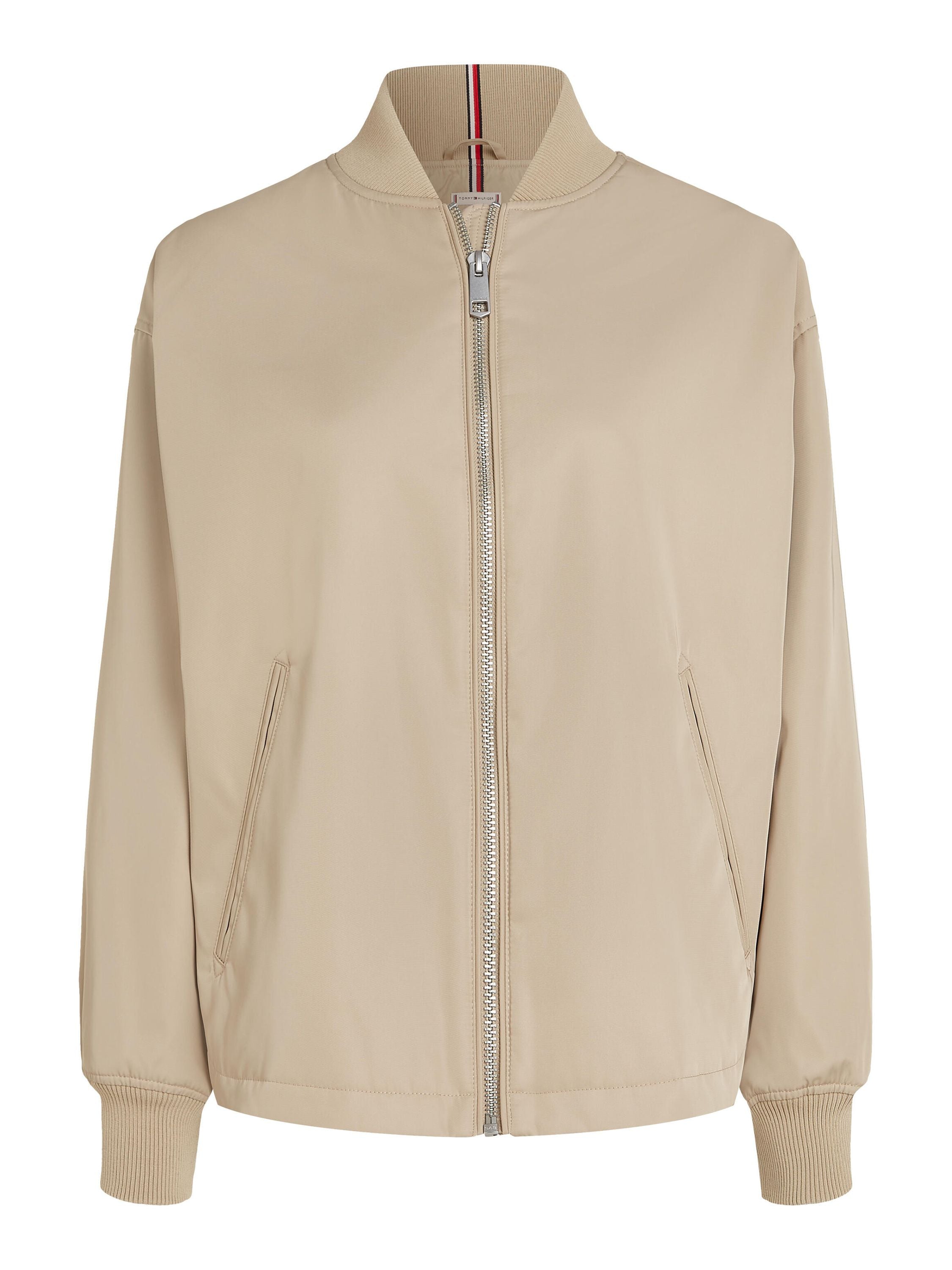 Bomberjacke mit Stehkragen - RBT-KHAKI - Beige