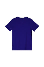 T-Shirt aus Baumwolle - D03-BLUE - Blau
