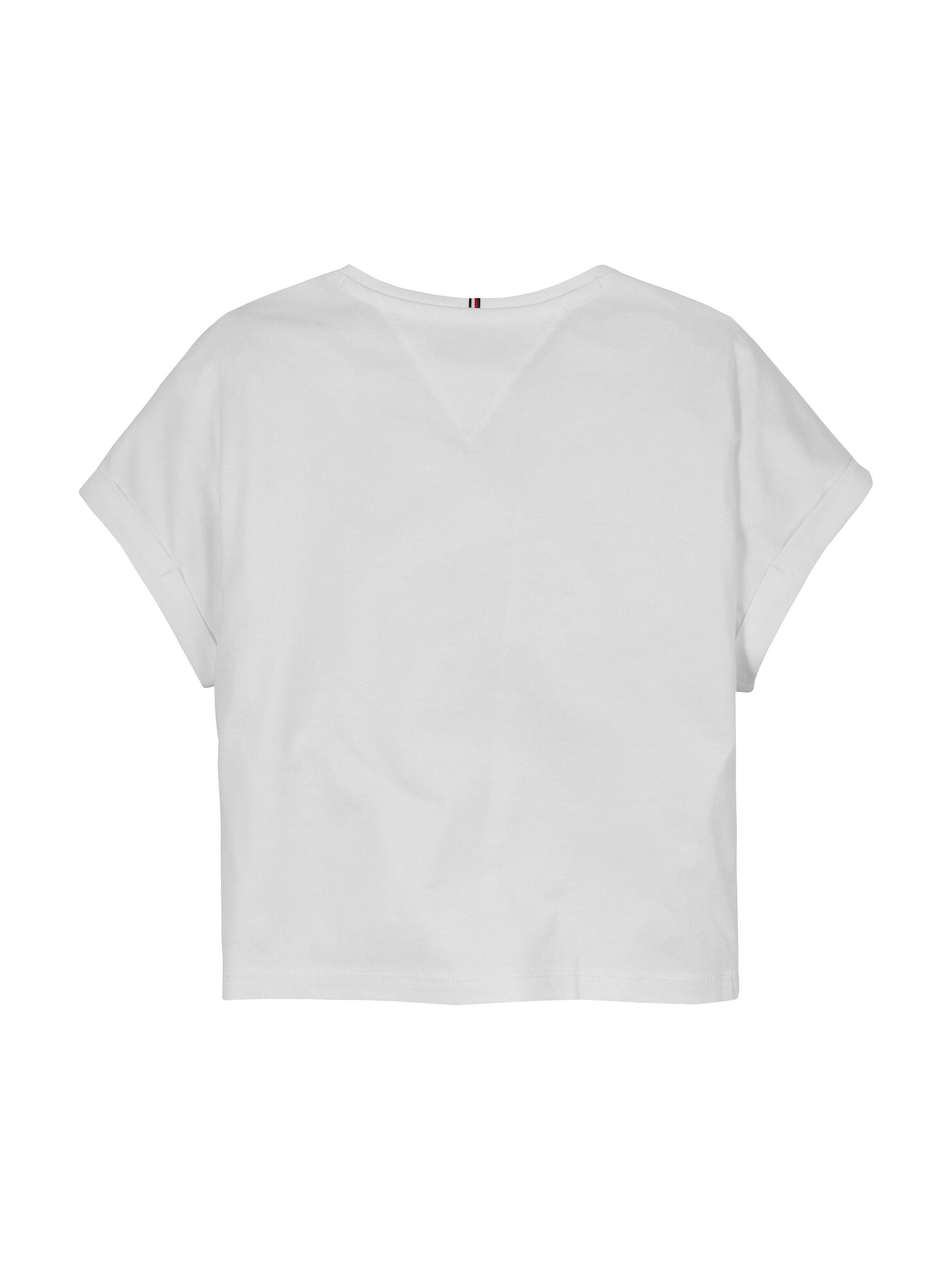 T-Shirt aus Baumwolle - YBR-WHITE - Weiß