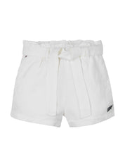 Leinenshorts Regular Fit - YBR-WHITE - Weiß