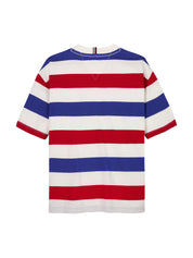T-Shirt aus Baumwolle - 0EW-RED - Mehrfarbig