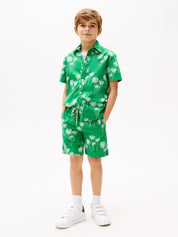 Popelin-Shorts - 0H7-GREEN - Grün
