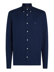 Hemd DOBBY Slim Fit TH-FLEX - DCC-BLUE - Blau