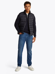 Steppweste mit Stehkragen - DW5-BLUE - Blau