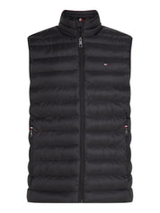 Steppweste mit Stehkragen - BDS-BLACK - Schwarz