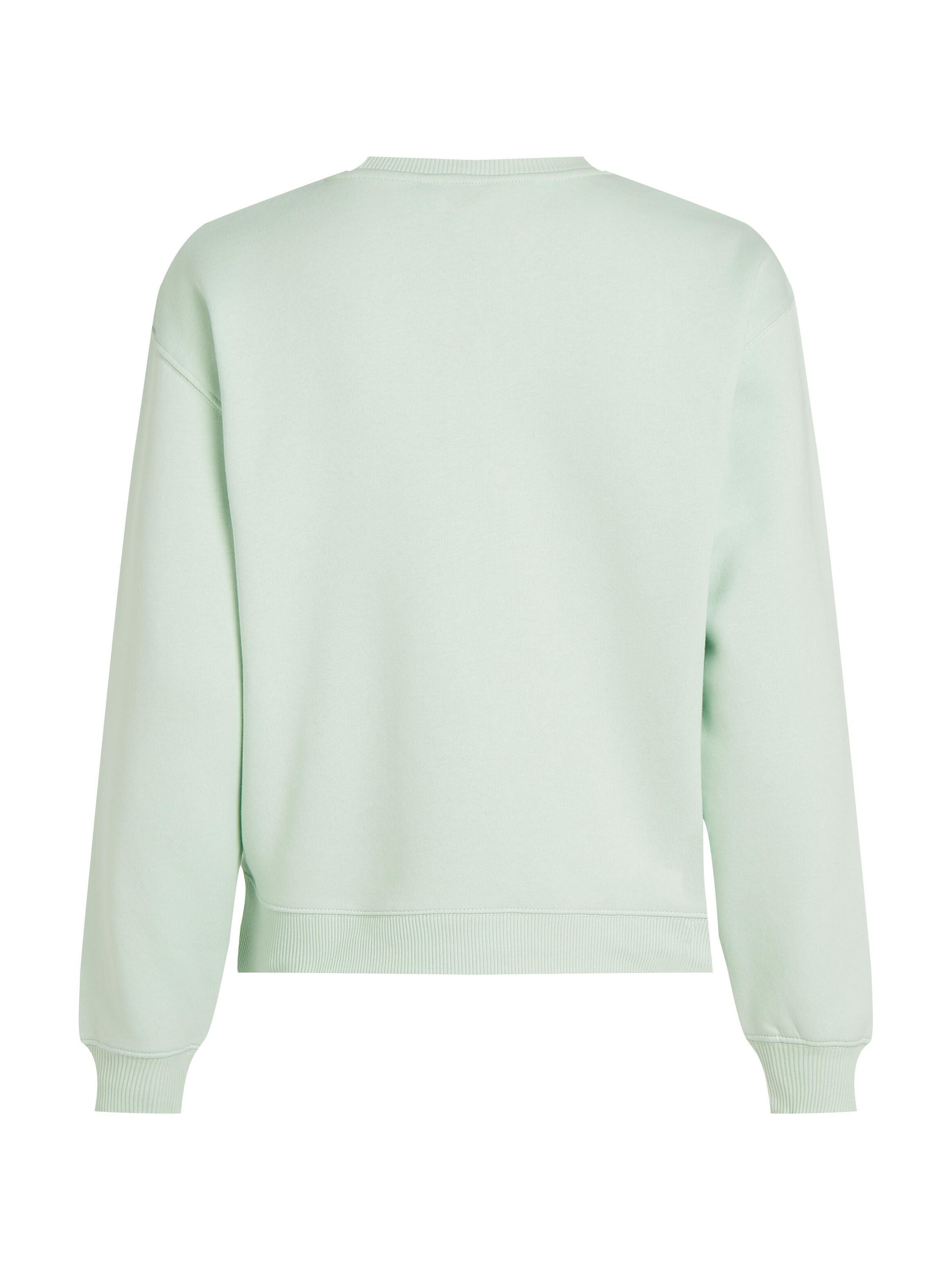 Sweatshirt aus Baumwollmix - LXY-GREEN - Grün