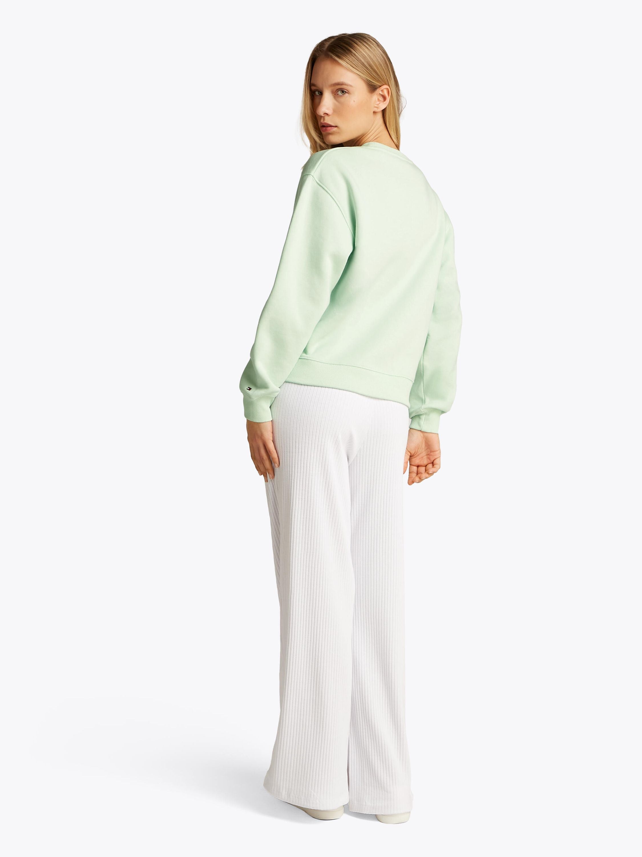 Sweatshirt aus Baumwollmix - LXY-GREEN - Grün