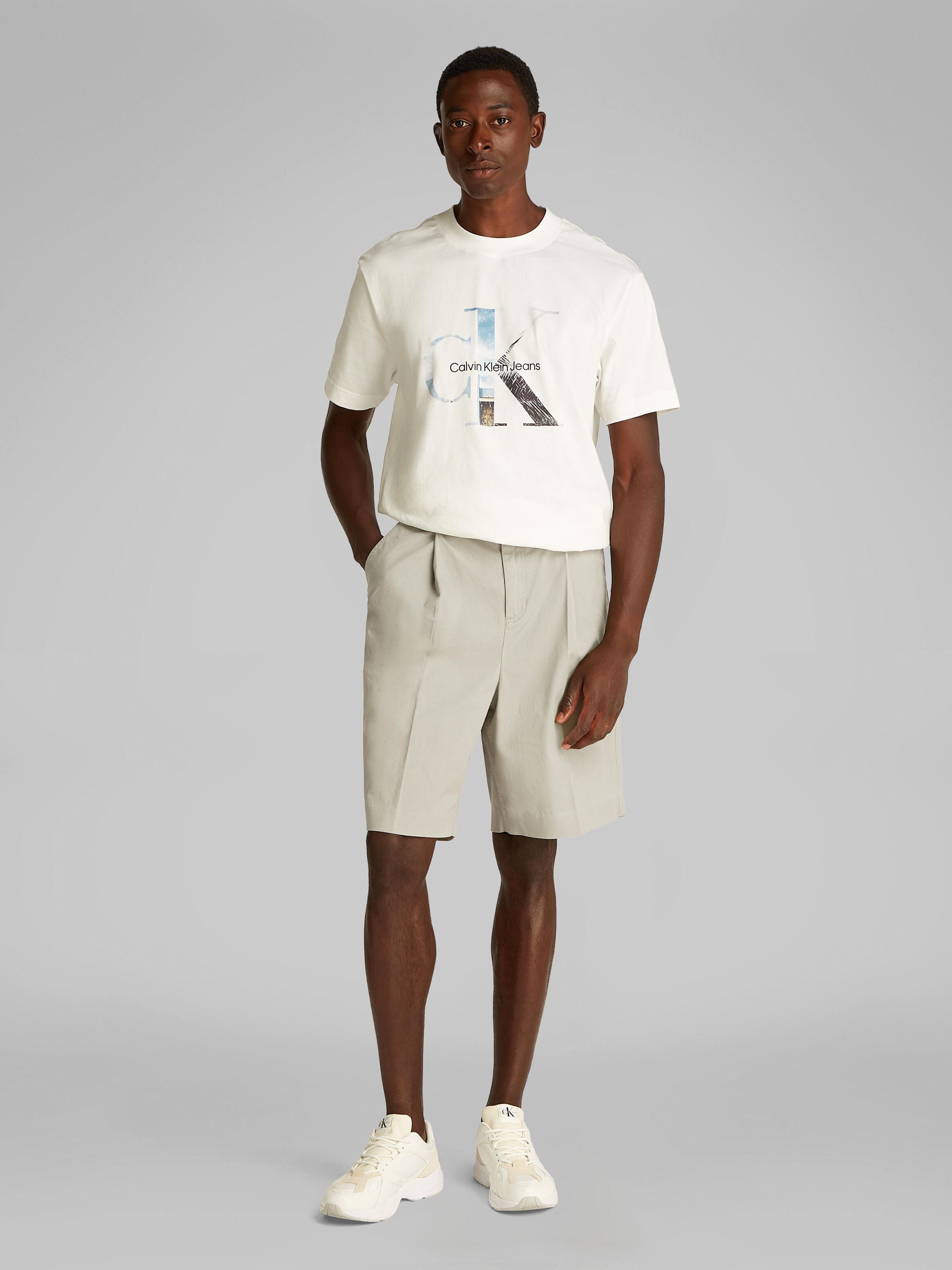 Bermudashorts Regular Fit - PCZ-GREY - Grau