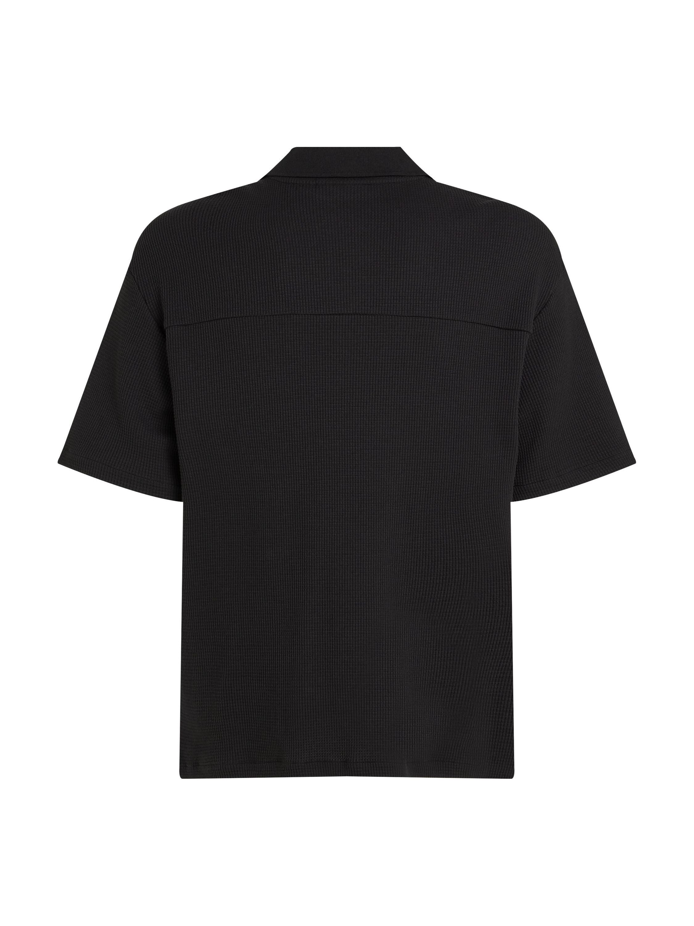 Overshirt aus Baumwollmix - BEH-BLACK - Schwarz