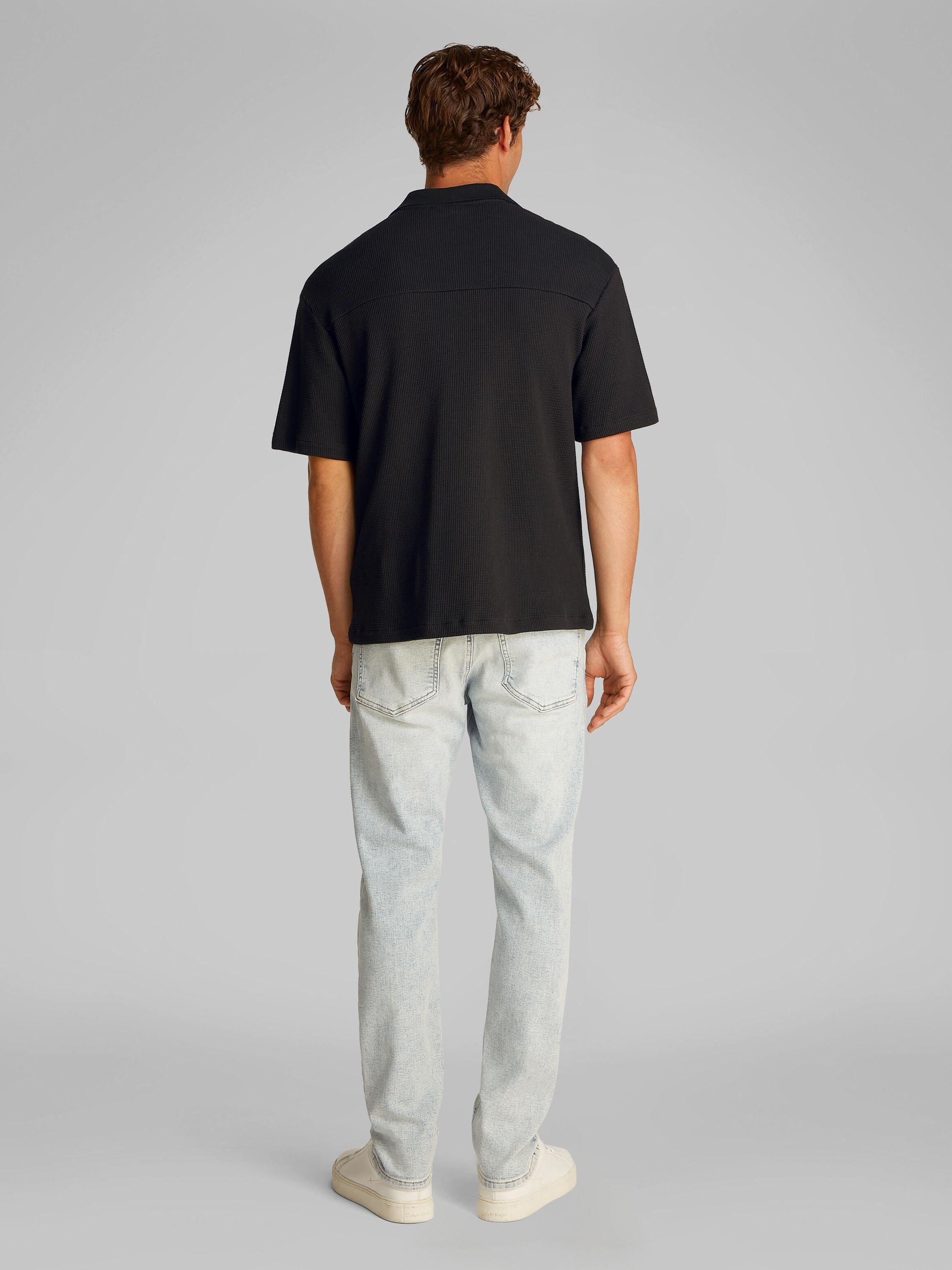 Overshirt aus Baumwollmix - BEH-BLACK - Schwarz