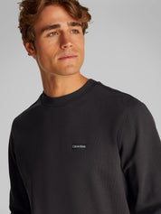 Sweatshirt aus Baumwolle - BA1-BLACK - Schwarz