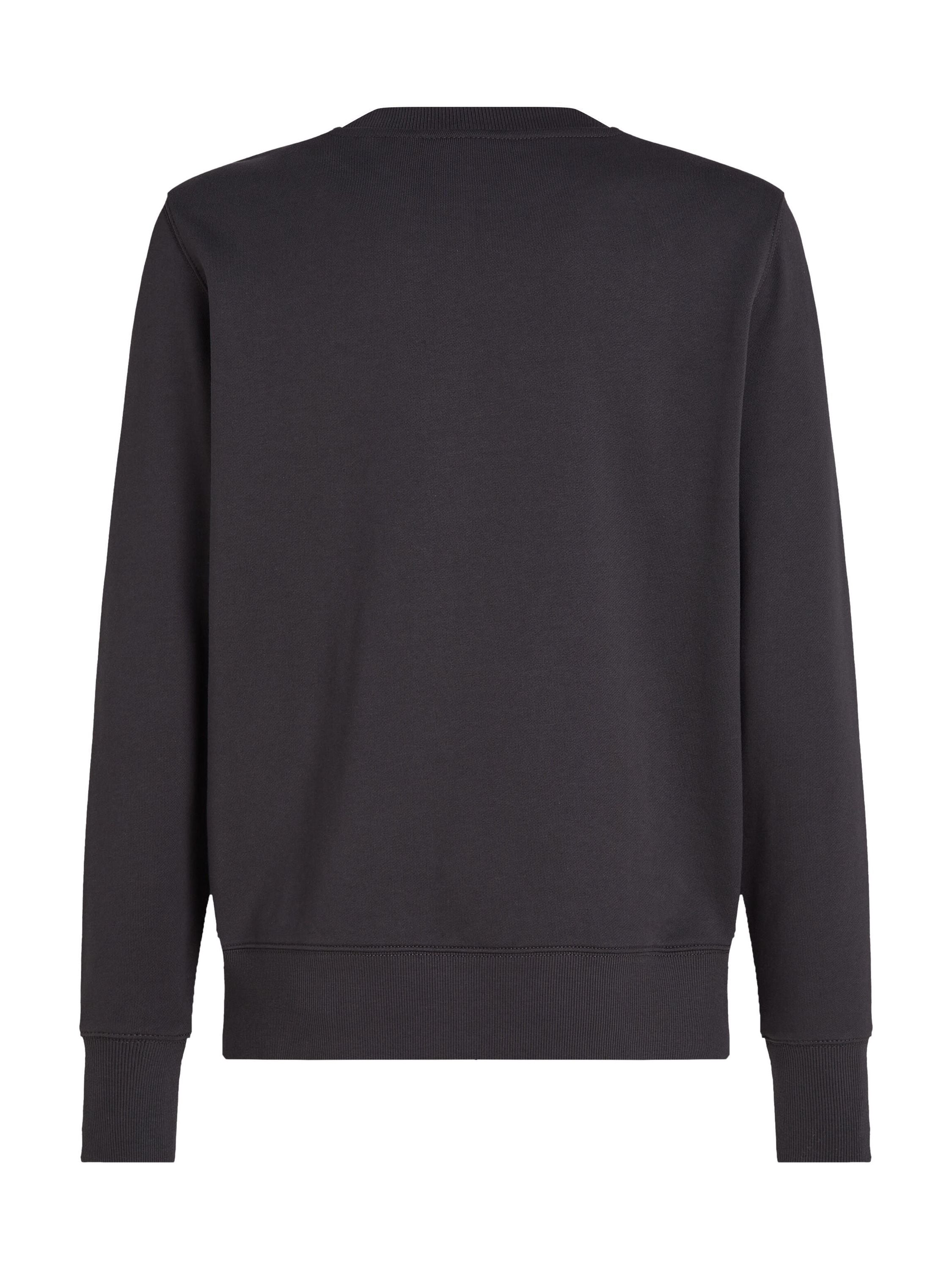 Sweatshirt aus Baumwolle - BA1-BLACK - Schwarz