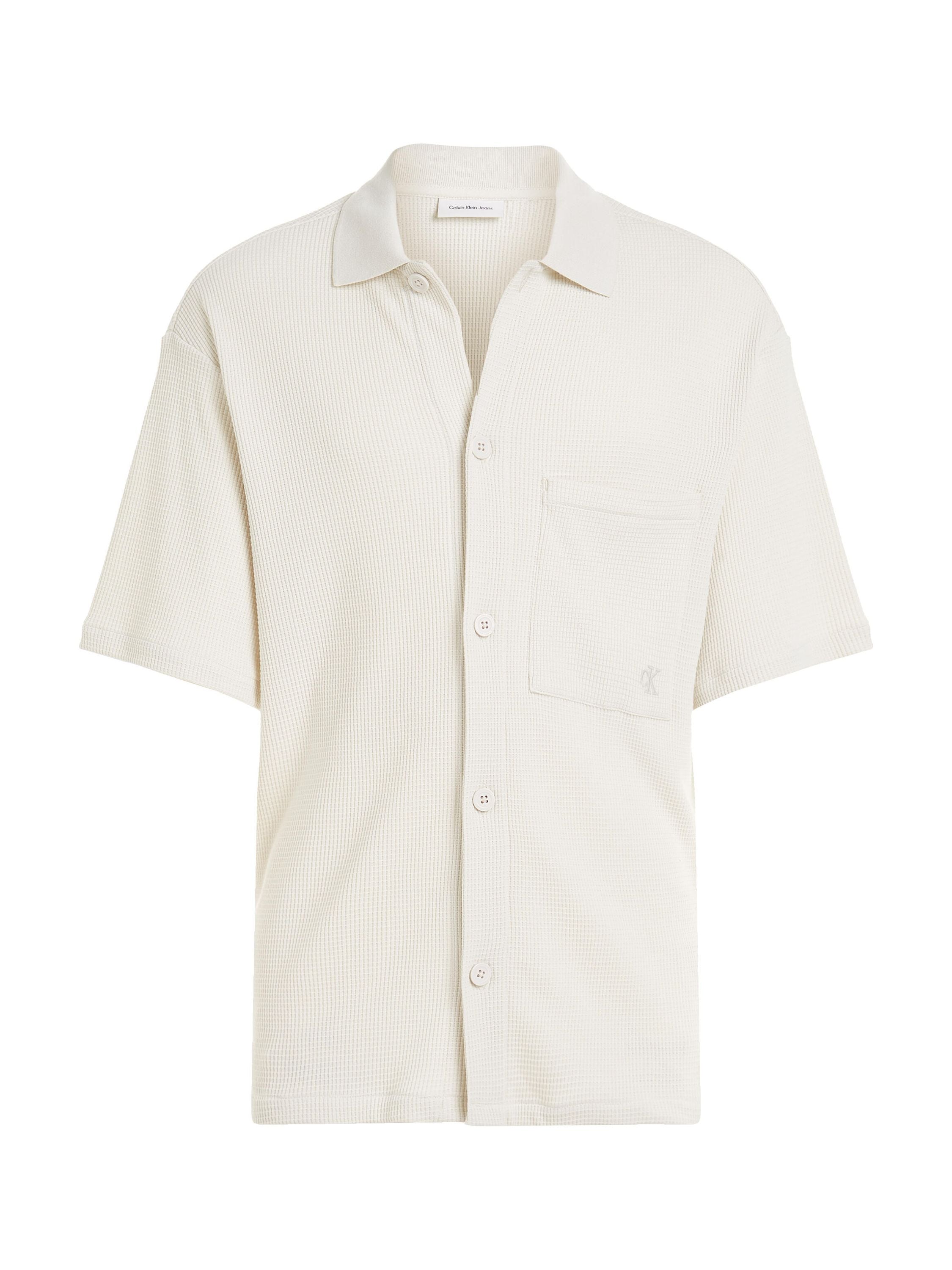 Overshirt aus Baumwollmix - CJH-BLUE - Grau