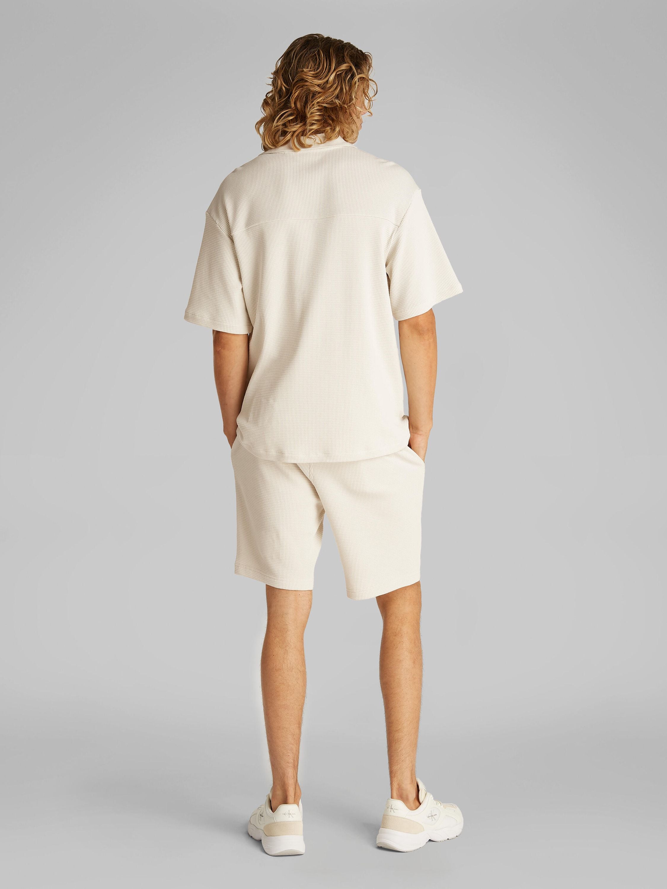 Overshirt aus Baumwollmix - CJH-BLUE - Grau