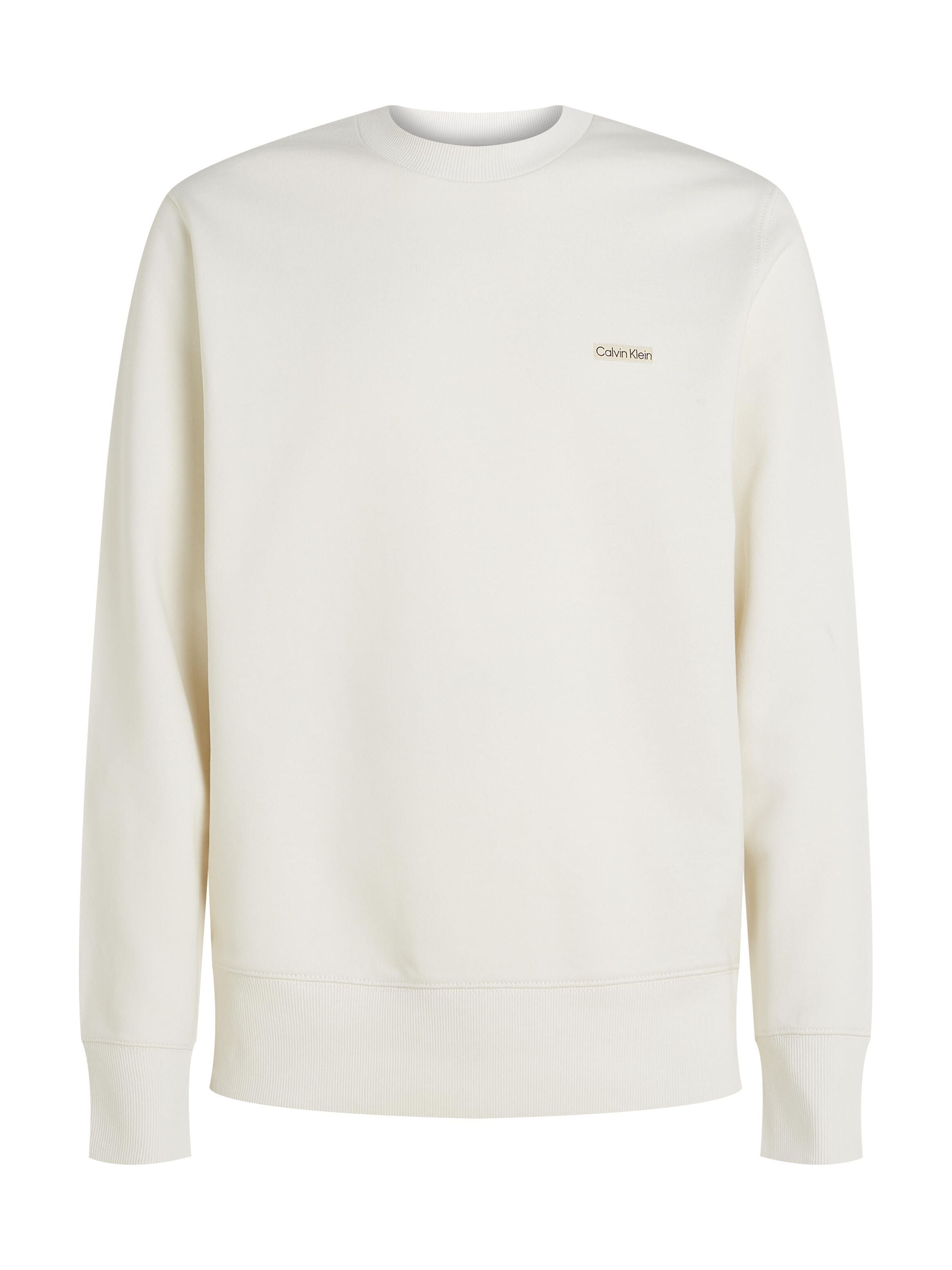 Sweatshirt aus Baumwolle - YAS-WHITE - Weiß