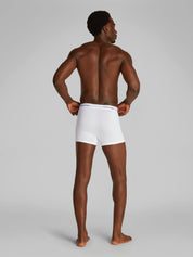 Relaxed Fit Trunks 3er-Pack - 100-WHITE - Weiß