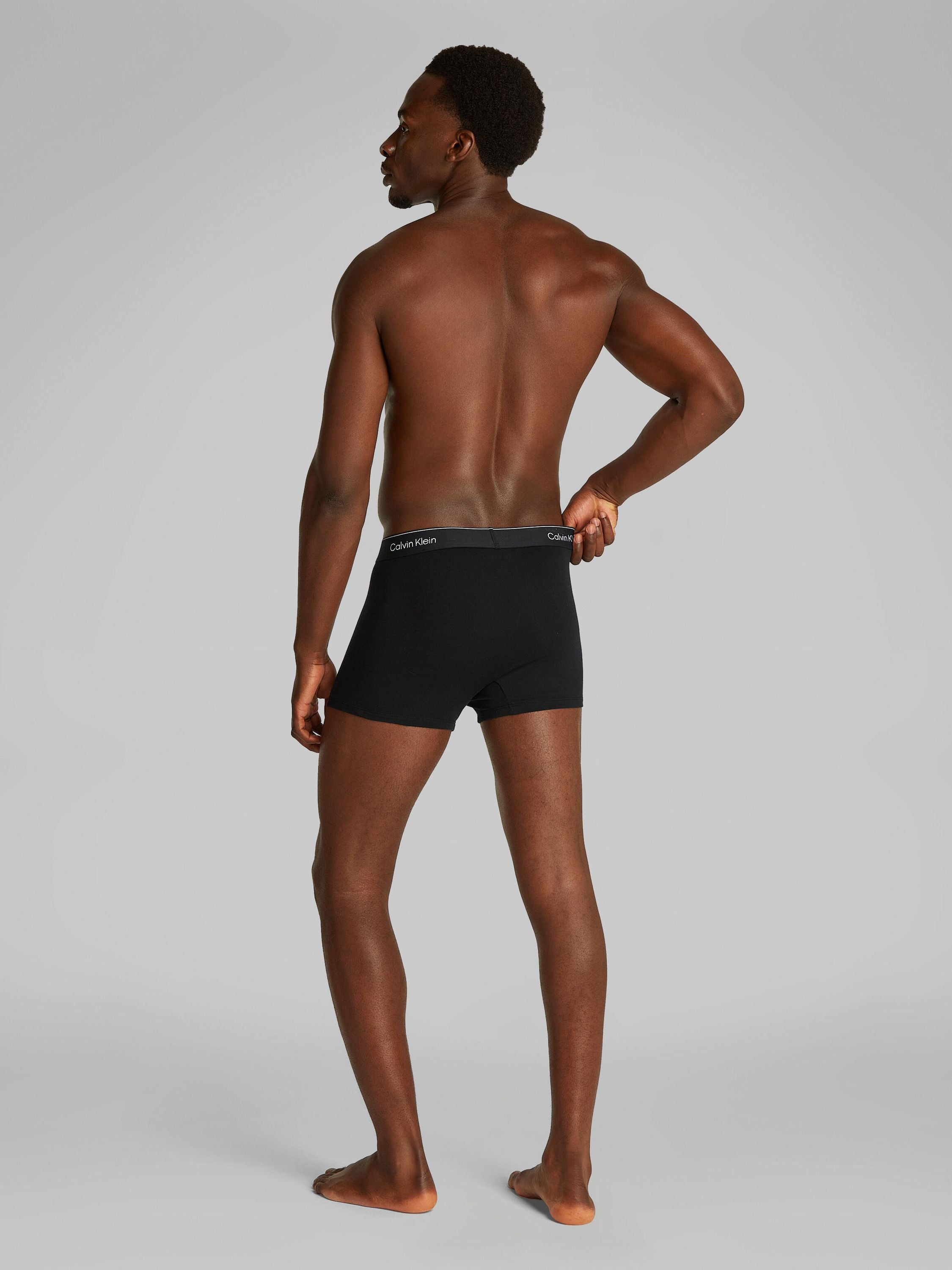 Relaxed Fit Trunks 3er-Pack - TM6-BLACK - Schwarz