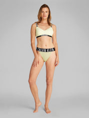 Thong High Leg - FUO-GREEN - Grün
