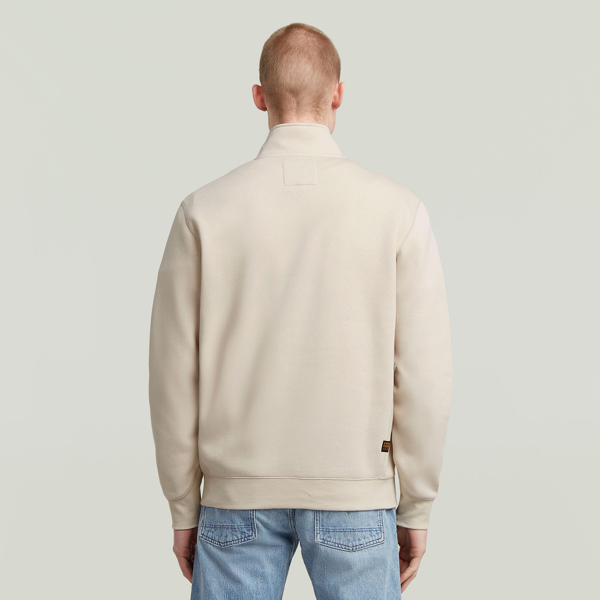Sweatshirt aus Baumwollmix - 1603-whitebait - Creme
