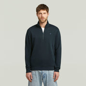 Sweatshirt aus Baumwollmix - C742-salute - Blau