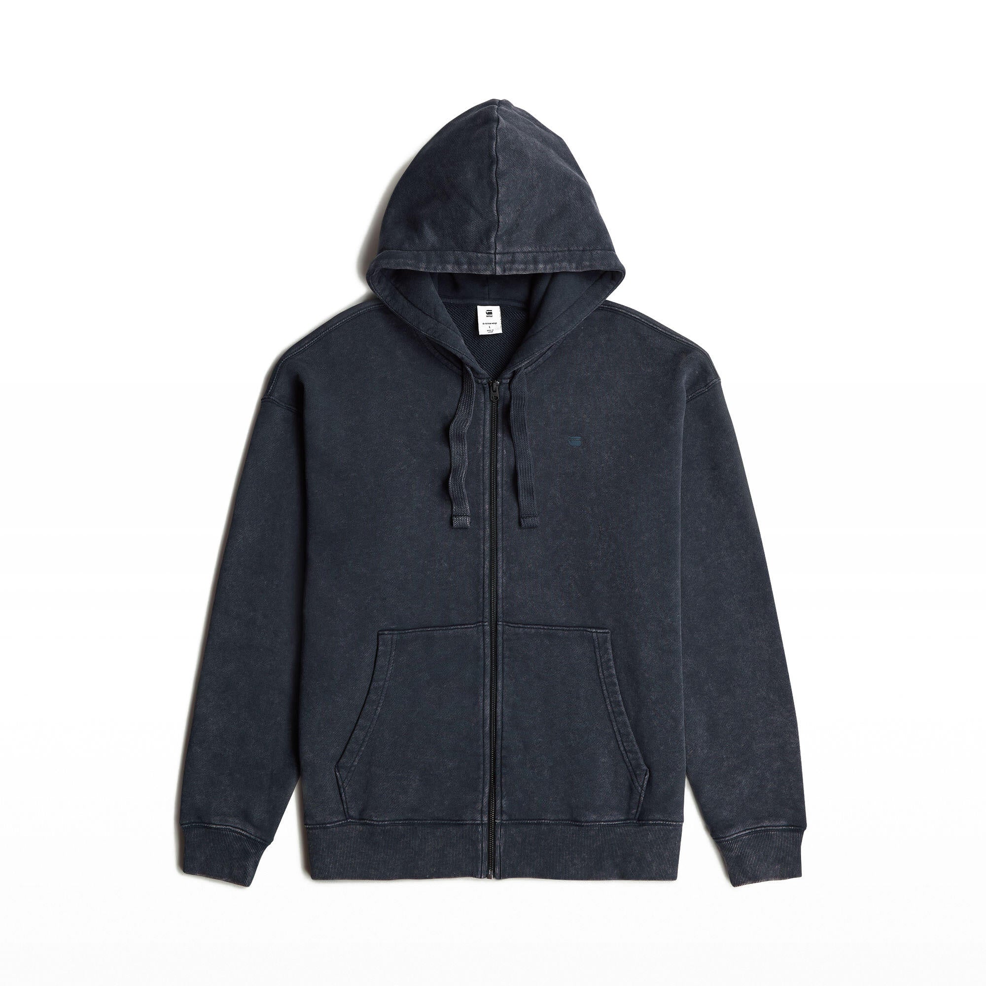 Sweatshirtjacke mit Kapuze - H592-salute smokey gd - Blau