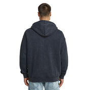 Sweatshirtjacke mit Kapuze - H592-salute smokey gd - Blau