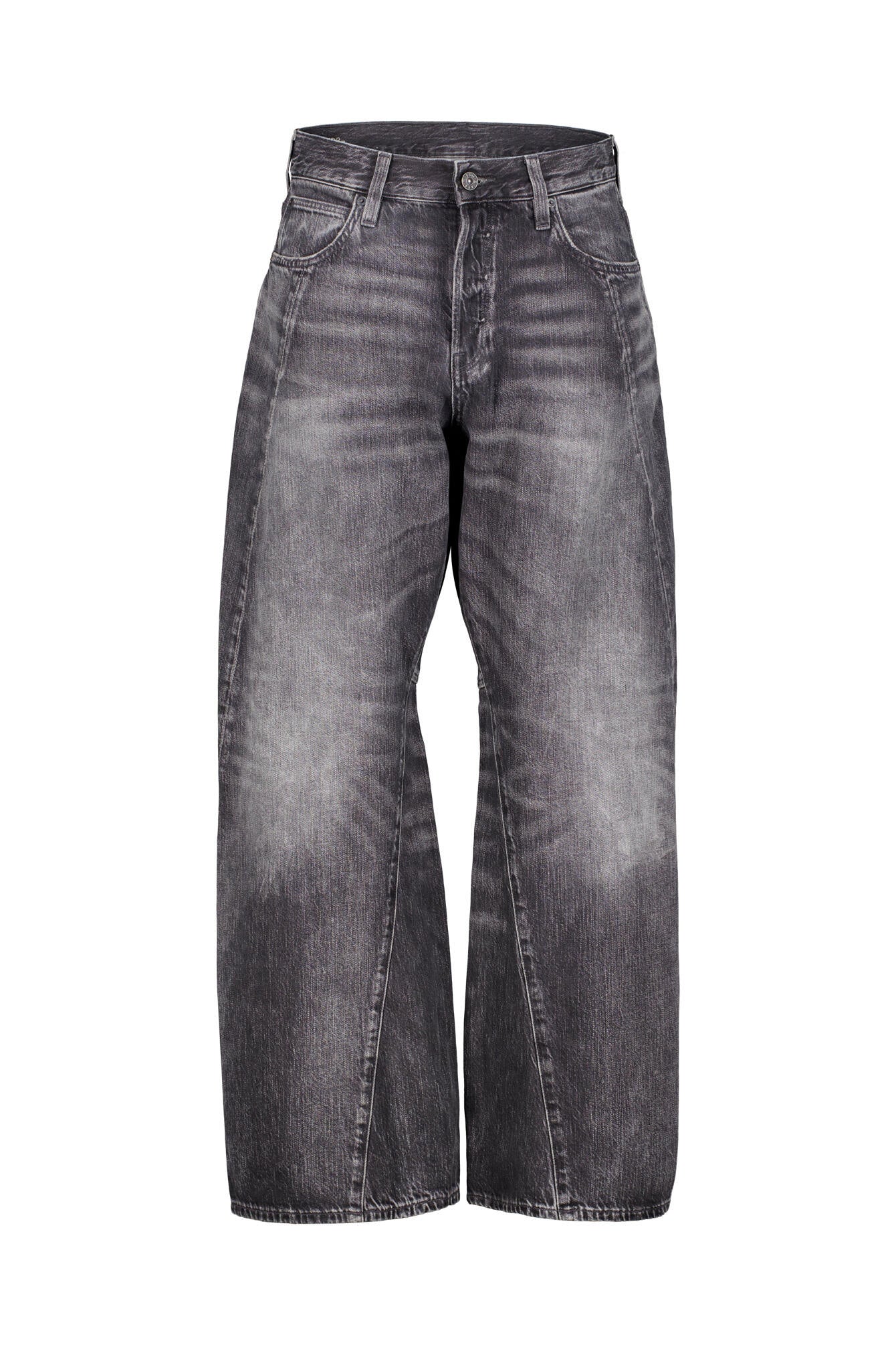 Jeans CONTOR Wide Leg - H147-faded scoria grey - Grau