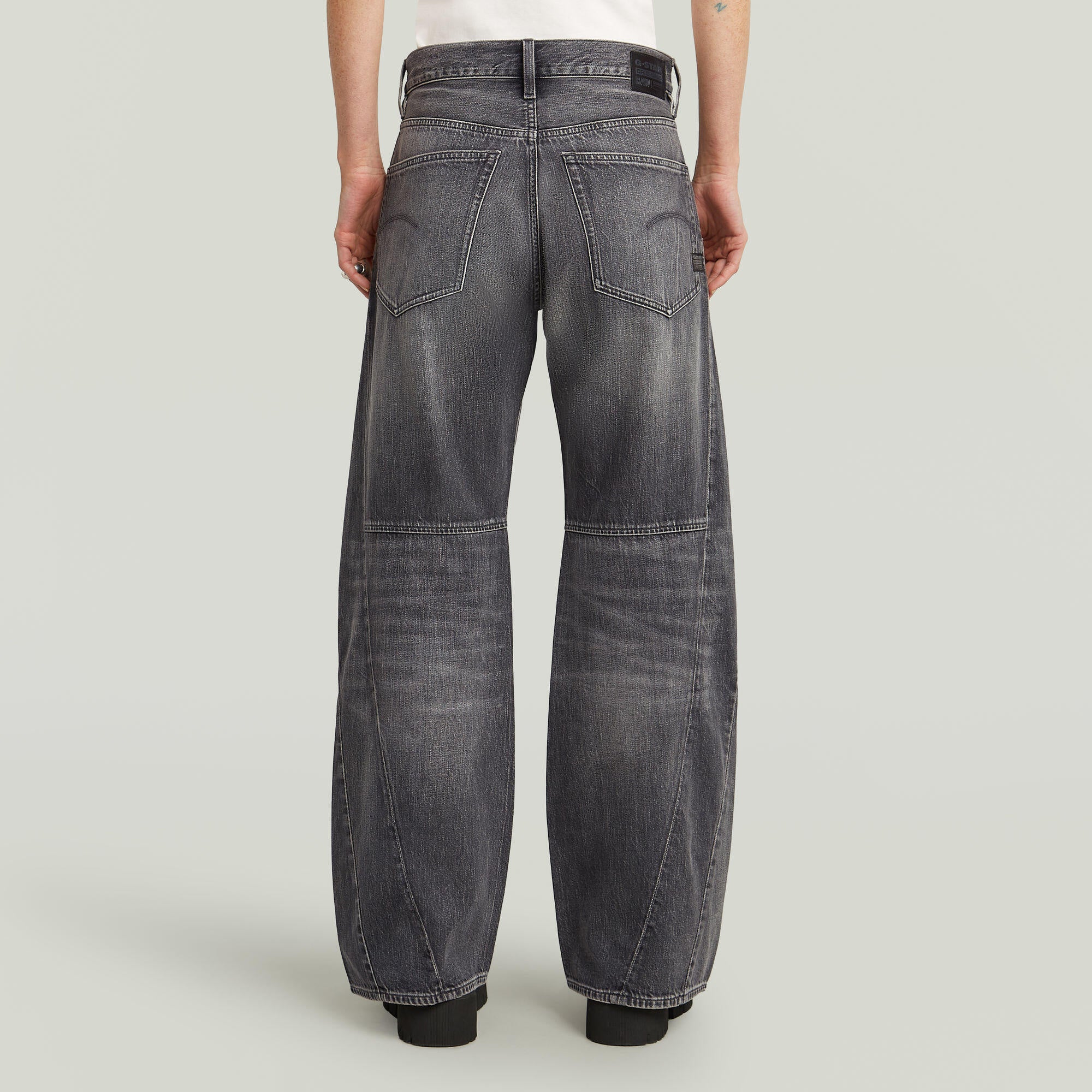 Jeans CONTOR Wide Leg - H147-faded scoria grey - Grau