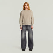 Jeans CONTOR Wide Leg - H147-faded scoria grey - Grau