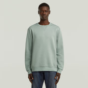 Sweatshirt aus Baumwollmix - C959-iceberg green - Grün