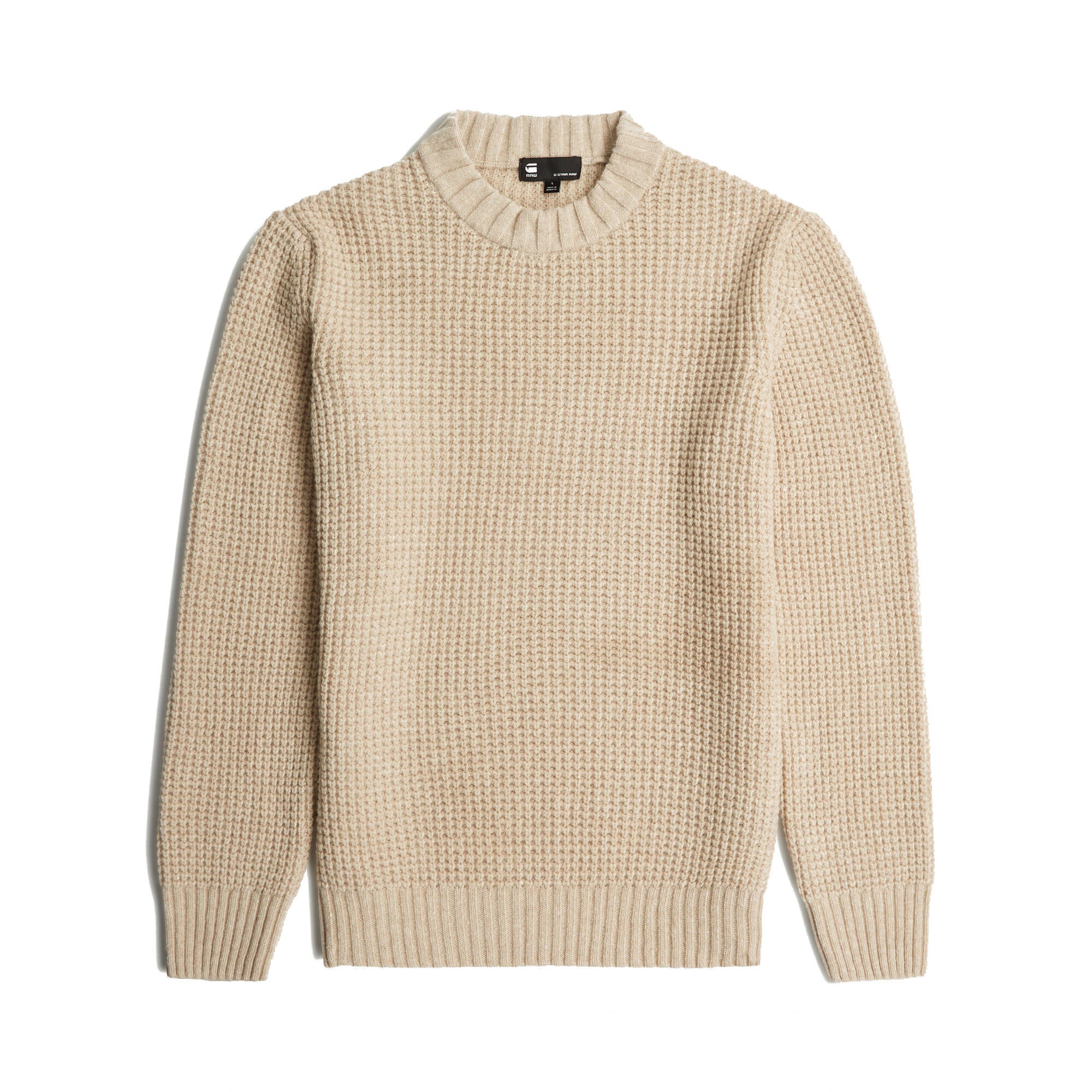 Strickpullover - 1214-dk brick - Beige