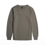 Sweatshirt aus Baumwollmix - 1260-gs grey - Khaki