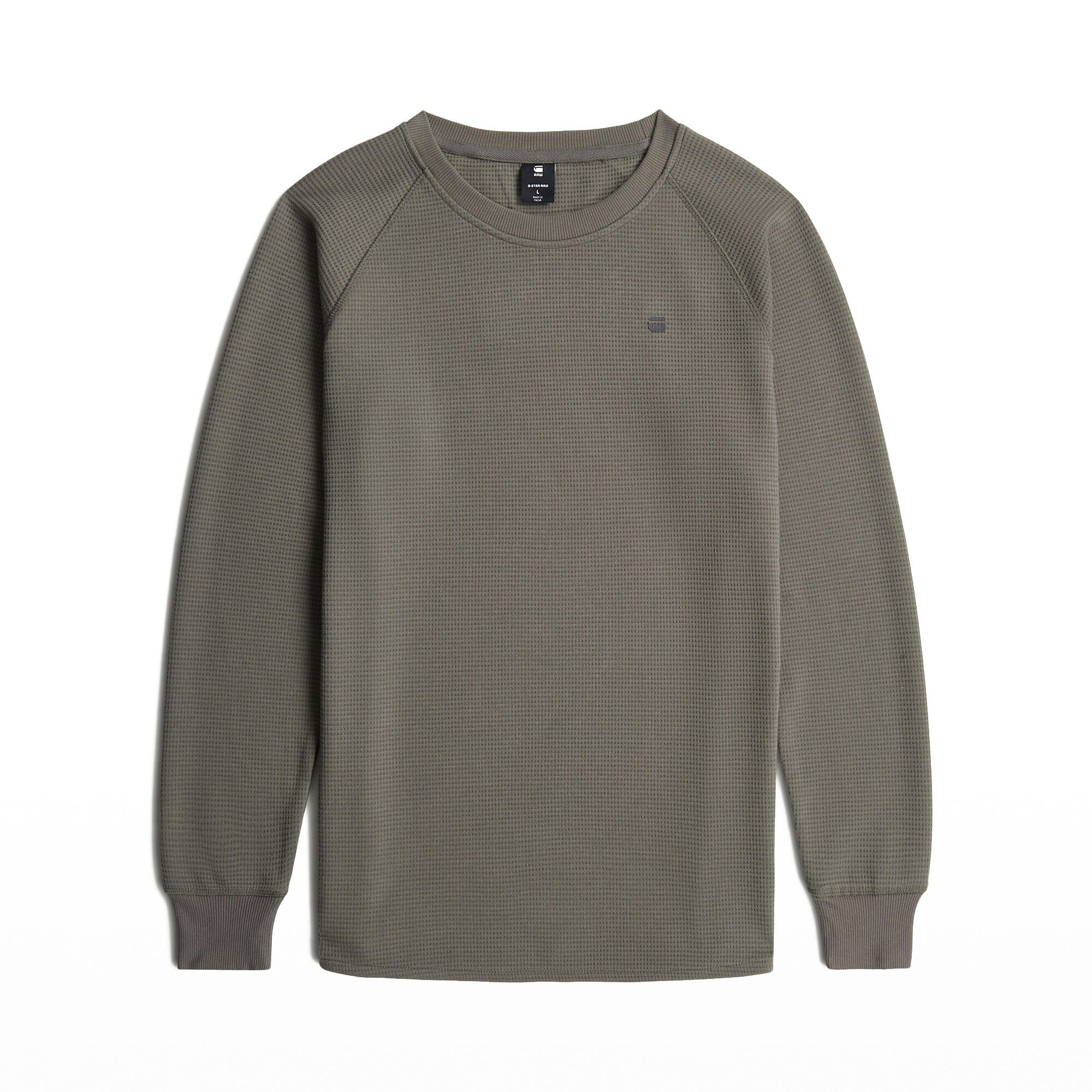 Sweatshirt aus Baumwollmix - 1260-gs grey - Khaki