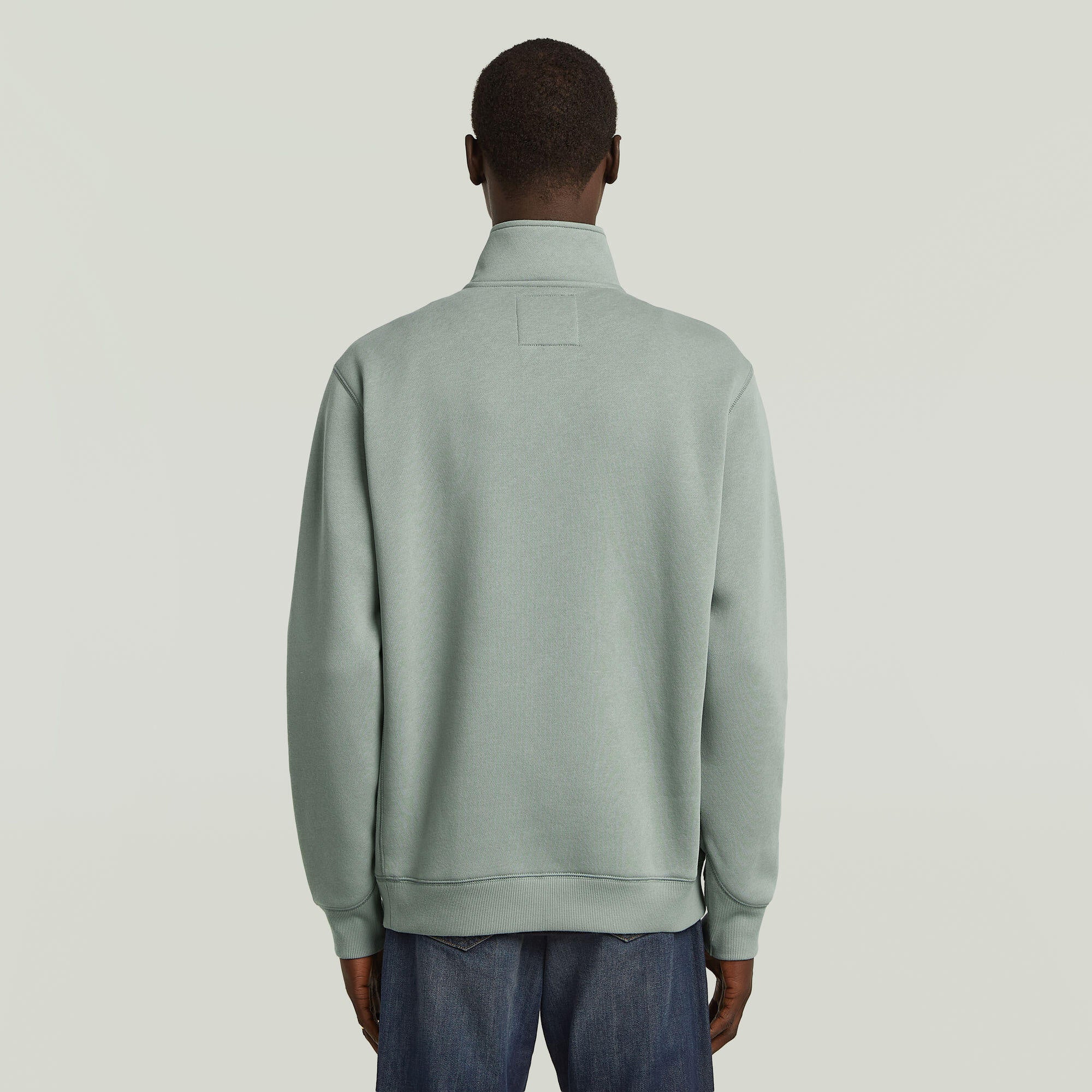 Sweatshirt aus Baumwollmix - C959-iceberg green - Grün