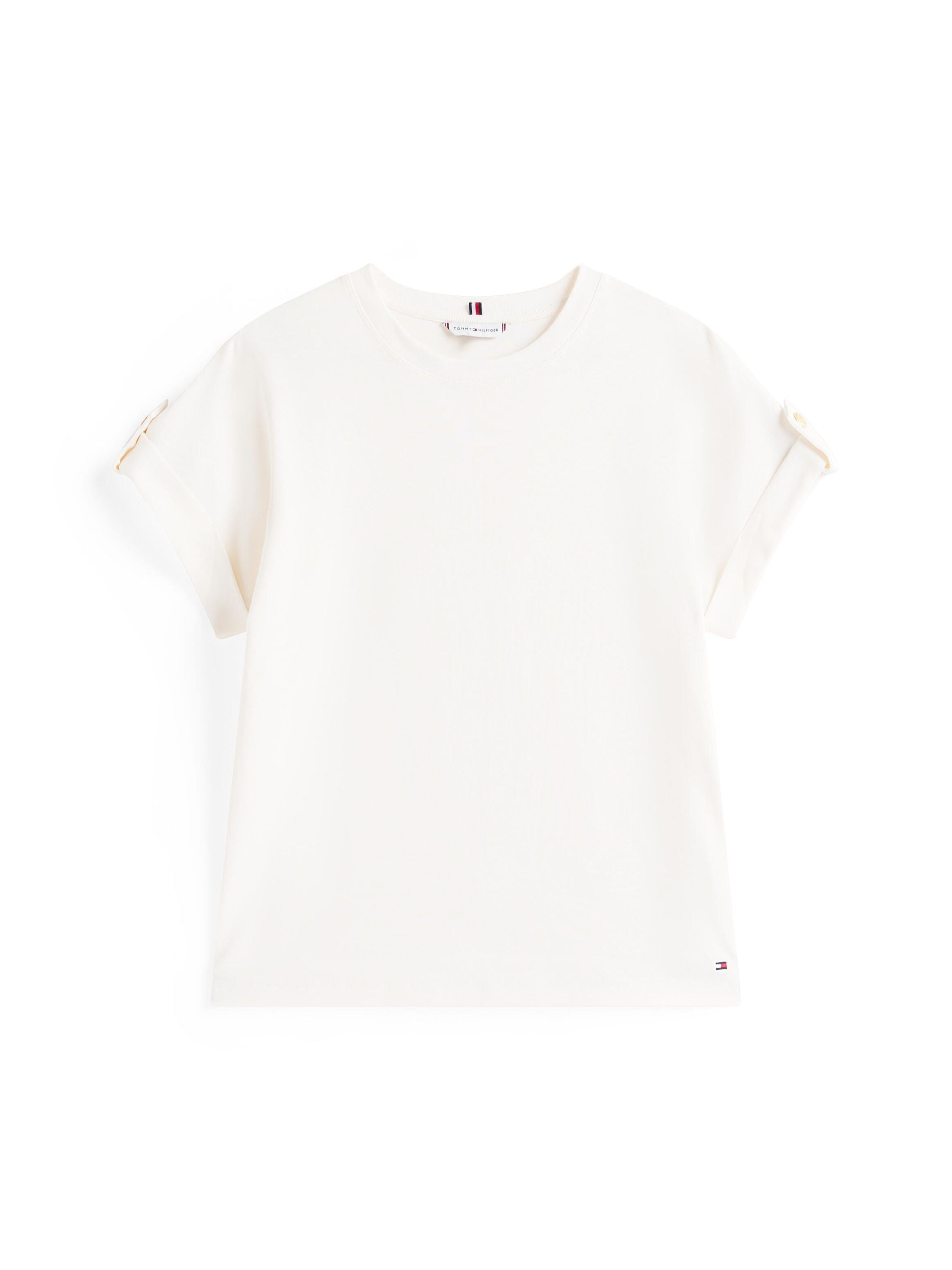 T-Shirt aus Baumwolle - YA8-WHITE - Weiß