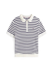 Poloshirt - 0FG-WHITE - Blau