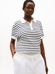 Poloshirt - 0FG-WHITE - Blau