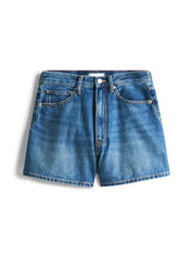 Jeansshorts Flared Fit - 1A6-DENIM - Blau