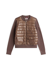 Hybridjacke mit Steppfront - GTO-BROWN - Braun